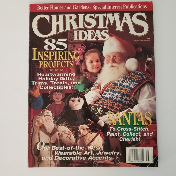 Better Homes And Gardens Vintage Christmas Ideas Magazine Lit  Recipes C… - Picture 7 of 9